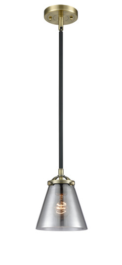 Nouveau One Light Mini Pendant in Black Antique Brass (405|284-1S-BAB-G63)