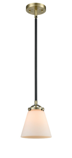 Nouveau LED Mini Pendant in Black Antique Brass (405|284-1S-BAB-G61-LED)