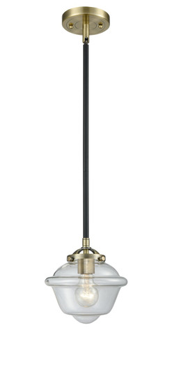 Nouveau LED Mini Pendant in Black Antique Brass (405|284-1S-BAB-G532-LED)