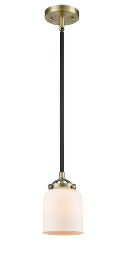 Nouveau One Light Mini Pendant in Black Antique Brass (405|284-1S-BAB-G51)
