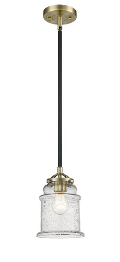 Nouveau LED Mini Pendant in Black Antique Brass (405|284-1S-BAB-G184-LED)