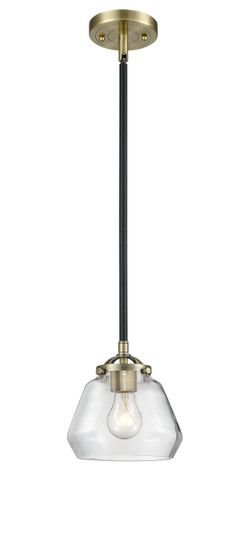 Nouveau LED Mini Pendant in Black Antique Brass (405|284-1S-BAB-G172-LED)