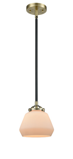 Nouveau One Light Mini Pendant in Black Antique Brass (405|284-1S-BAB-G171)