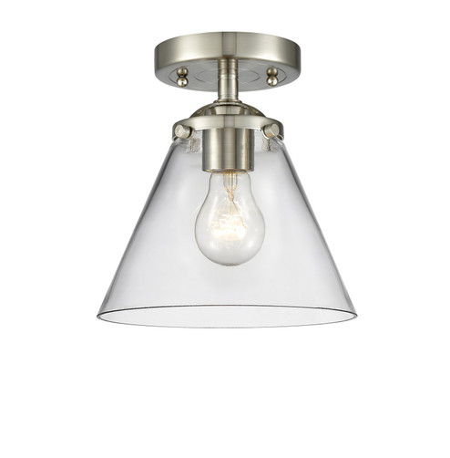 Nouveau LED Semi-Flush Mount in Brushed Satin Nickel (405|284-1C-SN-G42-LED)