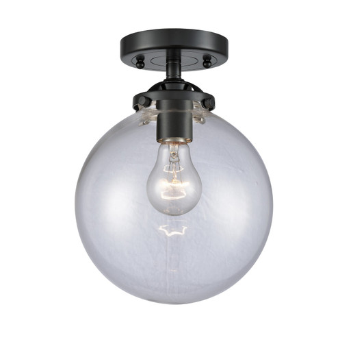 Nouveau LED Semi-Flush Mount in Oil Rubbed Bronze (405|284-1C-OB-G202-8-LED)
