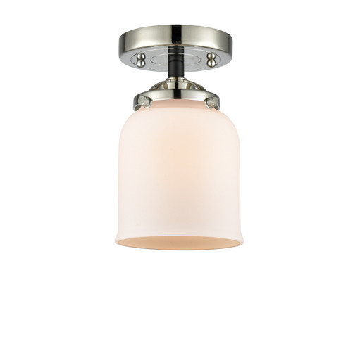 Nouveau LED Semi-Flush Mount in Black Polished Nickel (405|284-1C-BPN-G51-LED)