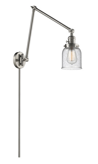 Franklin Restoration One Light Swing Arm in Brushed Satin Nickel (405|238-SN-G54)