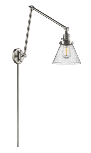 Franklin Restoration LED Swing Arm in Brushed Satin Nickel (405|238-SN-G44-LED)