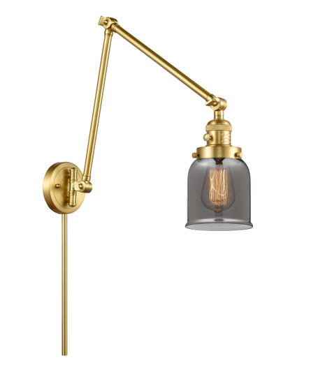 Franklin Restoration One Light Swing Arm in Satin Gold (405|238-SG-G53)