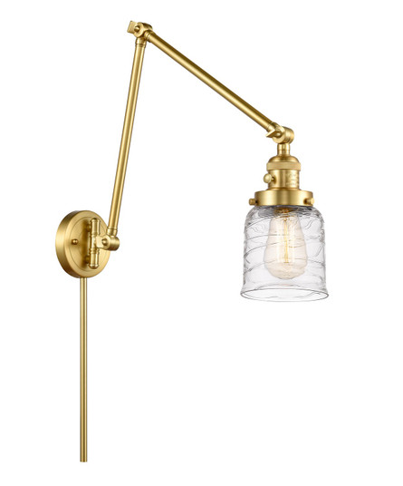 Franklin Restoration One Light Swing Arm in Satin Gold (405|238-SG-G513)