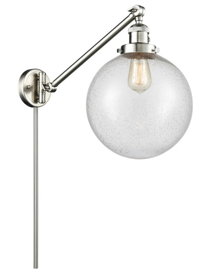 Franklin Restoration One Light Swing Arm in Brushed Satin Nickel (405|237-SN-G204-10)