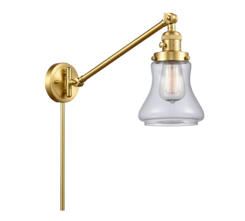 Franklin Restoration One Light Swing Arm in Satin Gold (405|237-SG-G192)