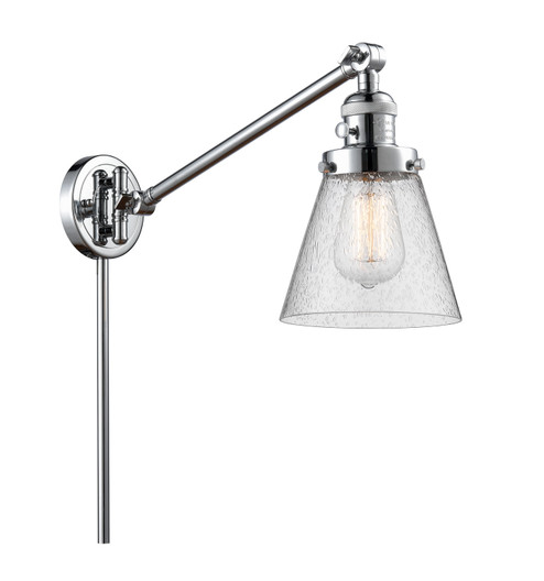 Franklin Restoration One Light Swing Arm in Polished Chrome (405|237-PC-G64)