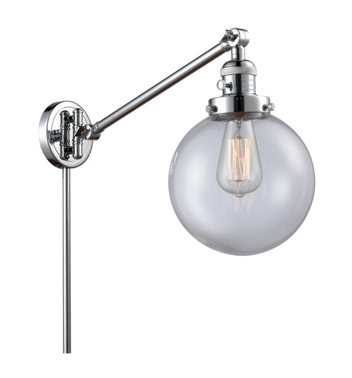 Franklin Restoration One Light Swing Arm in Polished Chrome (405|237-PC-G202-8)