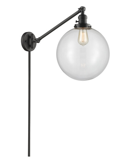 Franklin Restoration One Light Swing Arm Lamp in Oil Rubbed Bronze (405|237-OB-G202-12)