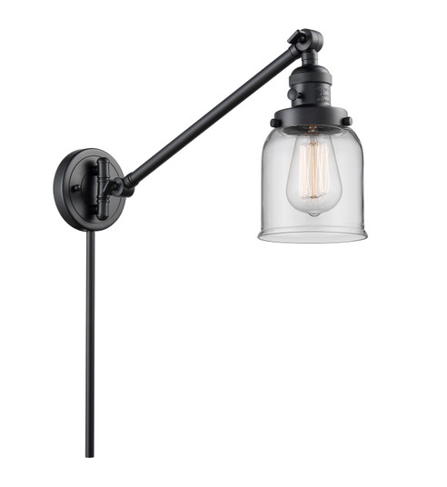 Franklin Restoration One Light Swing Arm in Matte Black (405|237-BK-G52)