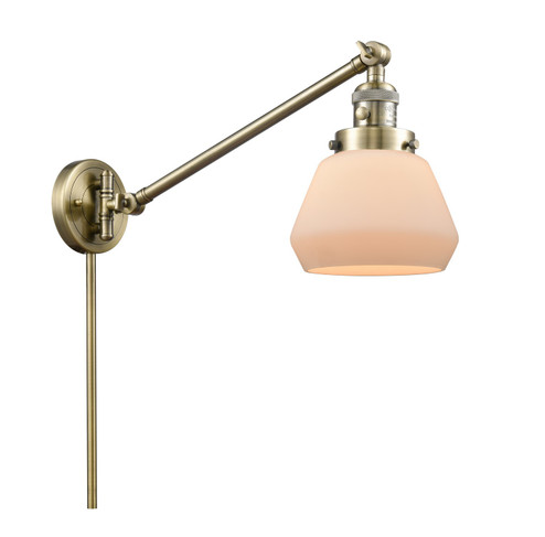 Franklin Restoration LED Swing Arm in Antique Brass (405|237-AB-G171-LED)