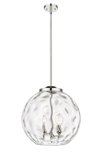 Essex Three Light Pendant in Polished Nickel (405|221-3S-PN-G1215-16)