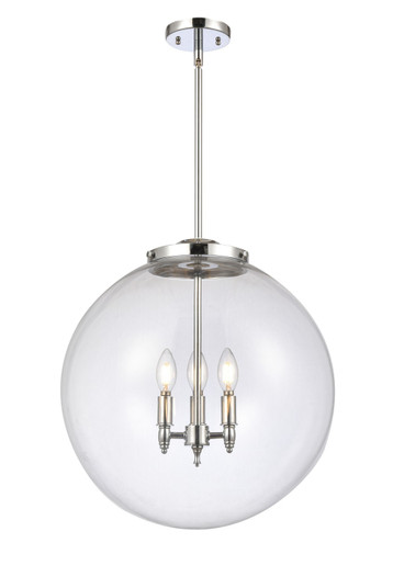 Essex Three Light Pendant in Polished Chrome (405|221-3S-PC-G202-18)