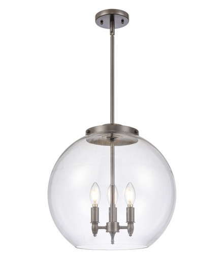 Essex LED Pendant in Oil Rubbed Bronze (405|221-3S-OB-G122-16-LED)