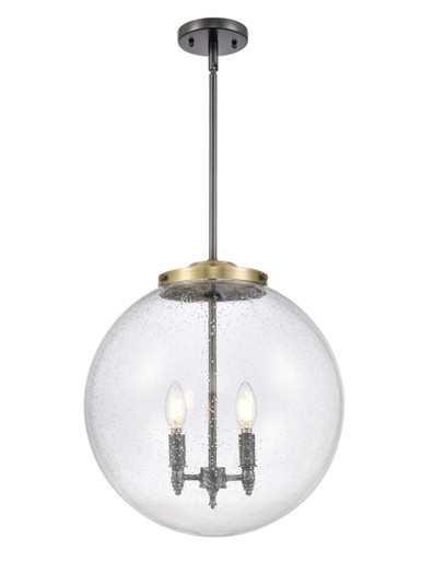 Essex LED Pendant in Black Antique Brass (405|221-3S-BAB-G204-16-LED)