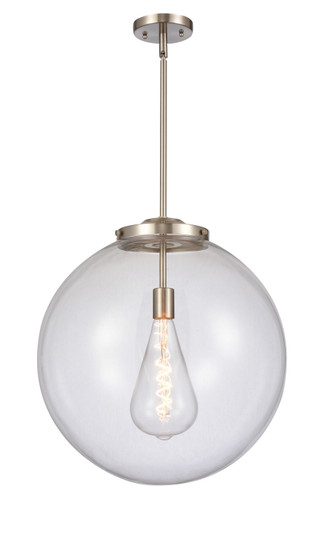Essex One Light Pendant in Brushed Satin Nickel (405|221-1S-SN-G202-18)