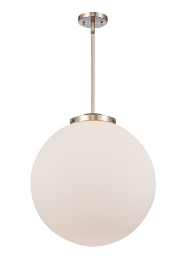 Essex LED Pendant in Brushed Satin Nickel (405|221-1S-SN-G201-18-LED)