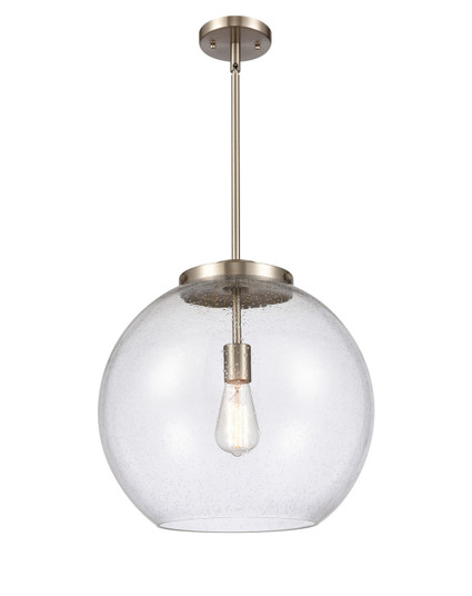 Essex LED Pendant in Brushed Satin Nickel (405|221-1S-SN-G124-16-LED)