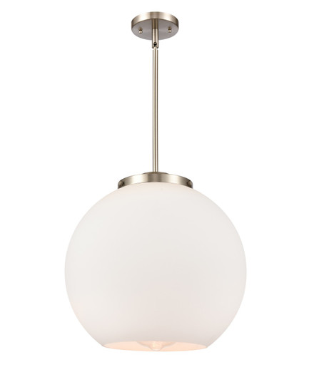 Essex One Light Pendant in Brushed Satin Nickel (405|221-1S-SN-G121-16)