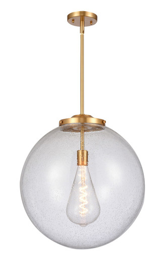 Essex LED Pendant in Satin Gold (405|221-1S-SG-G204-18-LED)