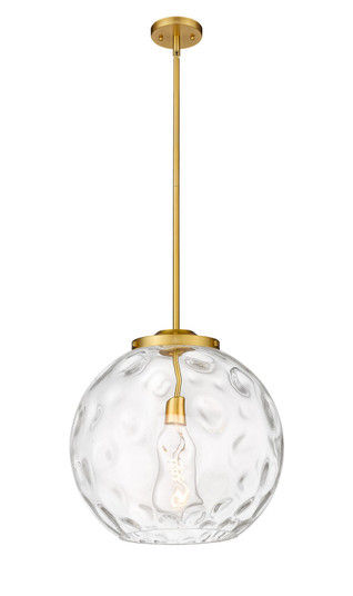 Essex One Light Pendant in Satin Gold (405|221-1S-SG-G1215-16)