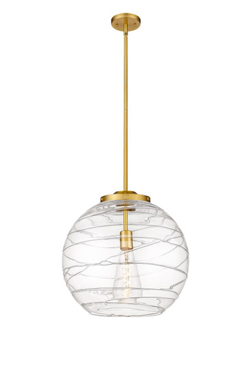 Essex LED Pendant in Satin Gold (405|221-1S-SG-G1213-16-BB-95-LED)