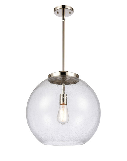 Essex LED Pendant in Polished Nickel (405|221-1S-PN-G124-16-LED)