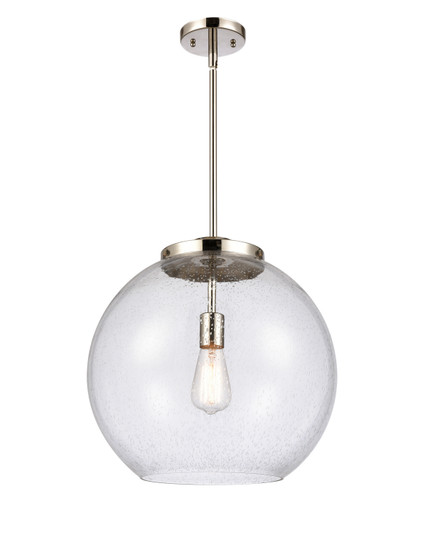 Essex One Light Pendant in Polished Nickel (405|221-1S-PN-G124-16)