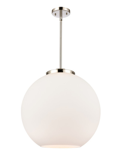 Essex One Light Pendant in Polished Nickel (405|221-1S-PN-G121-18)