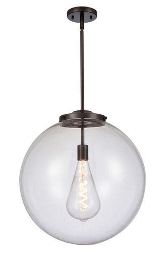 Essex One Light Pendant in Oil Rubbed Bronze (405|221-1S-OB-G202-18)