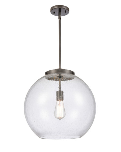 Essex LED Pendant in Oil Rubbed Bronze (405|221-1S-OB-G124-16-LED)