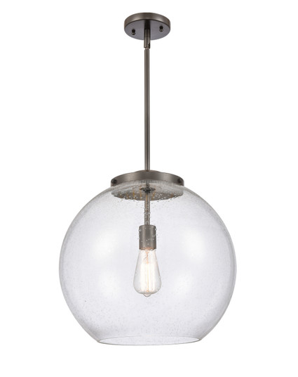 Essex One Light Pendant in Oil Rubbed Bronze (405|221-1S-OB-G124-16)