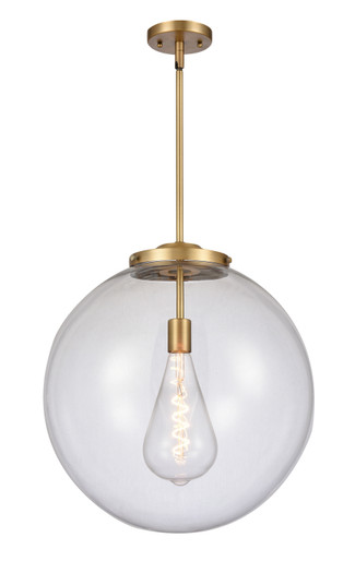 Franklin Restoration One Light Pendant in Brushed Brass (405|221-1S-BB-G202-18)