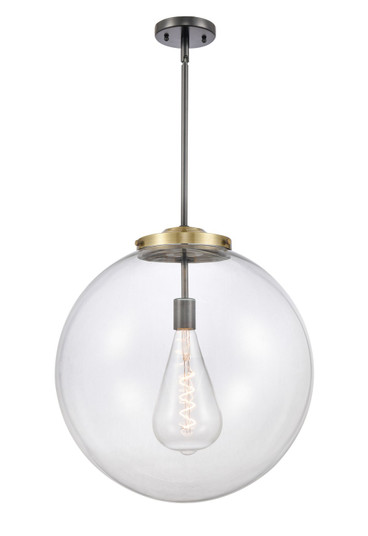 Essex LED Pendant in Black Antique Brass (405|221-1S-BAB-G202-18-LED)