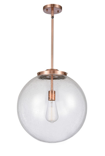 Essex One Light Pendant in Antique Copper (405|221-1S-AC-G204-16)