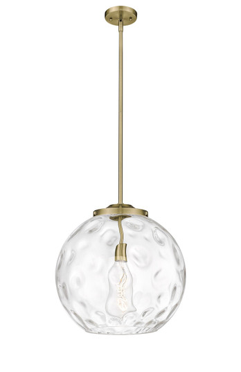 Essex One Light Pendant in Antique Brass (405|221-1S-AB-G1215-16)