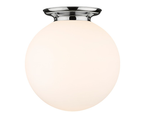 Essex One Light Flush Mount in Polished Chrome (405|221-1F-PC-G201-18)