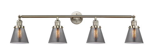 Franklin Restoration Four Light Bath Vanity in Brushed Satin Nickel (405|215-SN-G63)