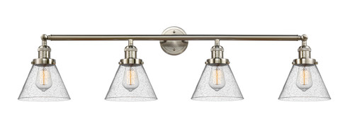 Franklin Restoration Four Light Bath Vanity in Brushed Satin Nickel (405|215-SN-G44)