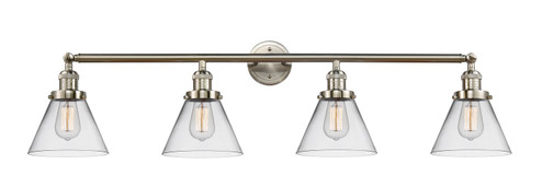 Franklin Restoration Four Light Bath Vanity in Brushed Satin Nickel (405|215-SN-G42)
