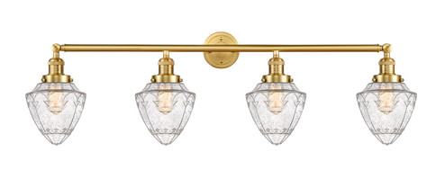 Franklin Restoration LED Bath Vanity in Satin Gold (405|215-SG-G664-7-LED)