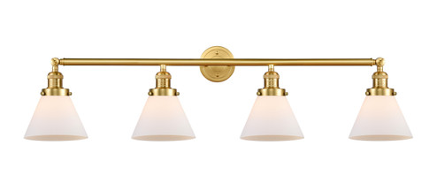 Franklin Restoration Four Light Bath Vanity in Satin Gold (405|215-SG-G41)