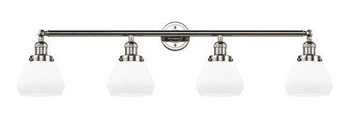 Franklin Restoration Four Light Bath Vanity in Polished Nickel (405|215-PN-G171)