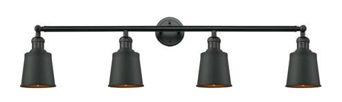 Franklin Restoration Four Light Bath Vanity in Matte Black (405|215-BK-M9-BK)